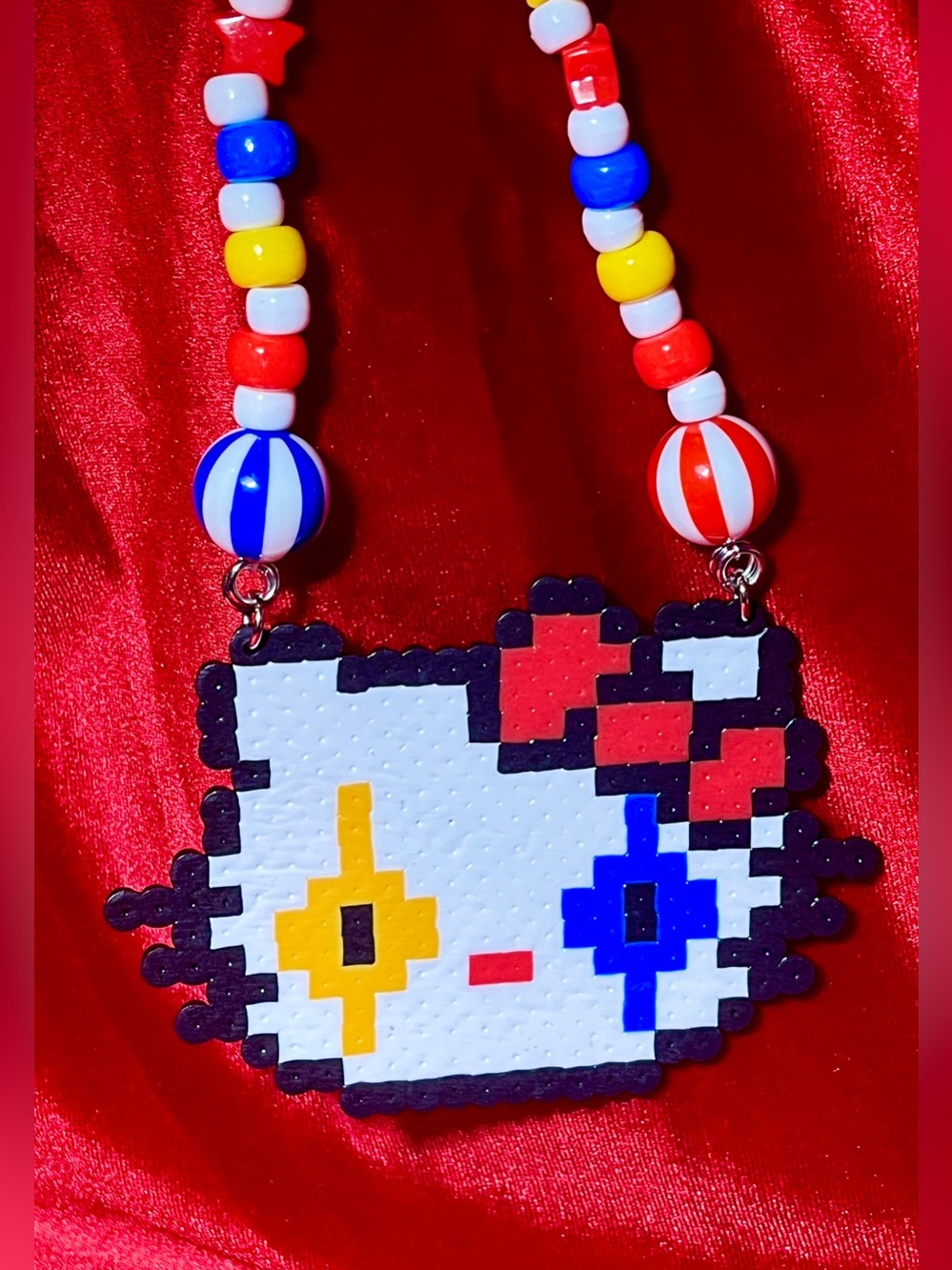 Clown Hello Kitty Necklace - Picture 3 of 9